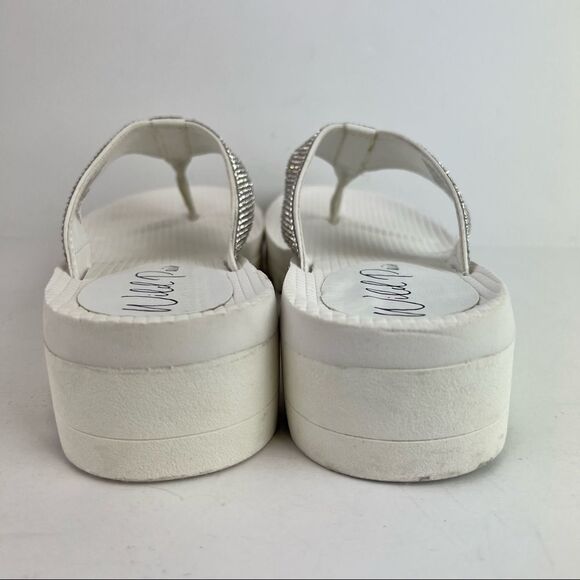 WILD PAIR- Kalabasas Thong Wedge Sandals - Picture 8 of 13